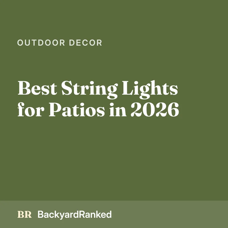 Best String Lights for Patios in 2026