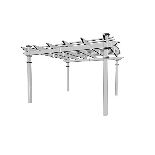 New England Arbors Regency 12' x 12' Vinyl Pergola New England Arbors Regency 12' x 12' Vinyl Pergola