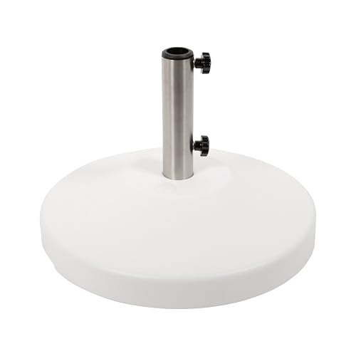 US Weight 80 lb Prefilled Freestanding Umbrella Base with Wheel US Weight 80 lb Prefilled Freestanding Umbrella Base with Wheel