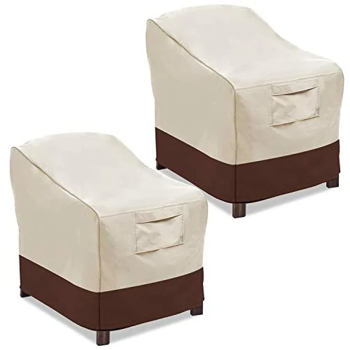 Vailge Heavy-Duty Waterproof Patio Chair Covers, 2-Pack (Lounge Deep Seat)