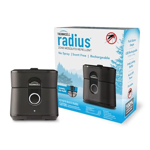 Thermacell E-ZoneGuard Radius Rechargeable Mosquito Repeller Thermacell E-ZoneGuard Radius Rechargeable Mosquito Repeller