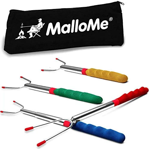 MalloMe 45-Inch Telescoping S'mores Sticks (4-Pack) MalloMe 45-Inch Telescoping S'mores Sticks (4-Pack)