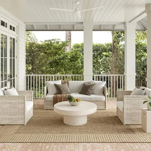 nuLOOM Asha Bordered Indoor/Outdoor Area Rug 8x10 nuLOOM Asha Bordered Indoor/Outdoor Area Rug 8x10