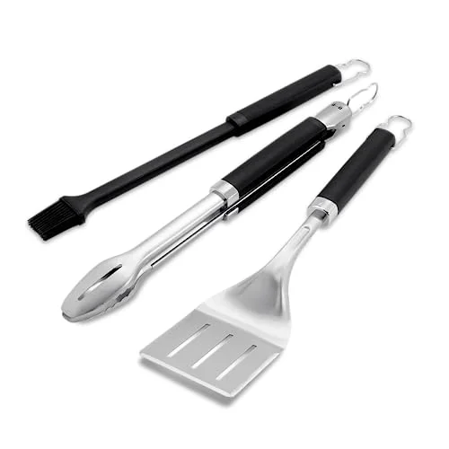 Weber Precision 3-Piece Grilling Tool Set Weber Precision 3-Piece Grilling Tool Set