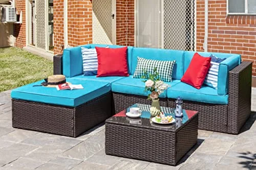 Vongrasig 5-Piece Modular Patio Furniture Set