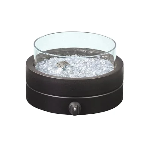 Amazon Basics 14-Inch Round Propane Fire Pit