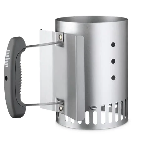 Weber Rapidfire Chimney Starter, Standard, Silver Weber Rapidfire Chimney Starter, Standard, Silver