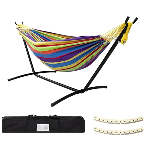 SZHLUX Double Hammock with Stand SZHLUX Double Hammock with Stand
