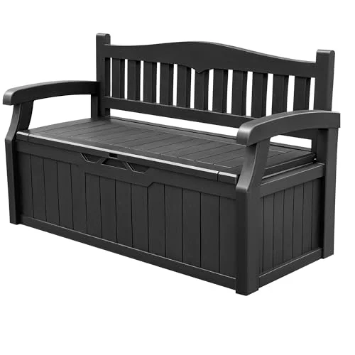 Devoko 80 Gallon Storage Bench Deck Box