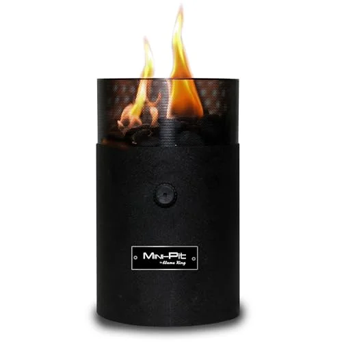 Flame King Mini Tabletop Propane/Butane Fire Pit Flame King Mini Tabletop Propane/Butane Fire Pit