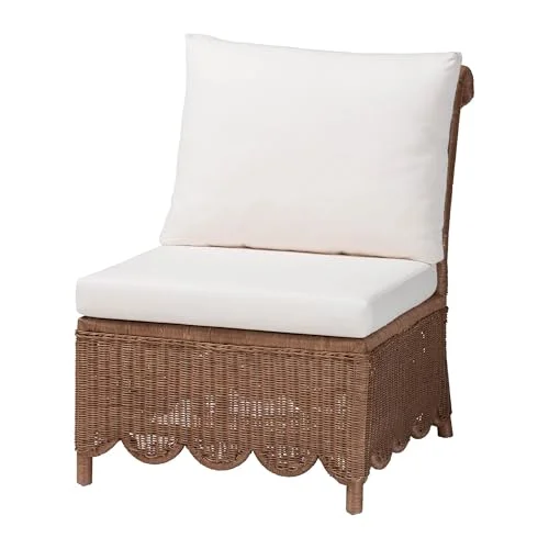 bali & pari Detta Natural Rattan Accent Chair (Covered Spaces Only) bali & pari Detta Natural Rattan Accent Chair (Covered Spaces Only)