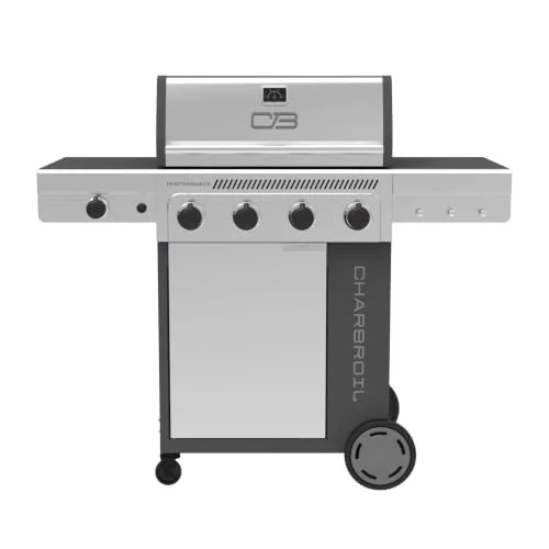 Char-Broil Performance Series Amplifire 4-Burner Gas Grill with Side Burner