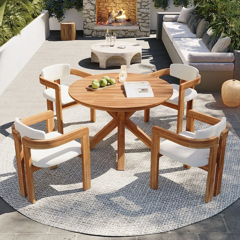 Christopher Knight Home Acacia Wood 5-Piece Set