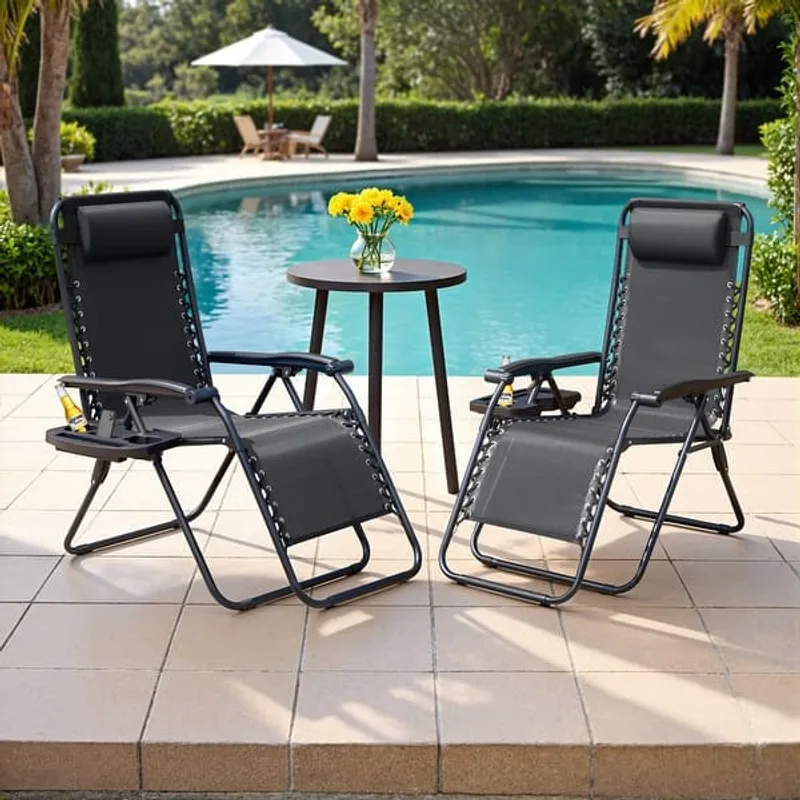 Homall Zero Gravity Chair Set of 2 Homall Zero Gravity Chair Set of 2
