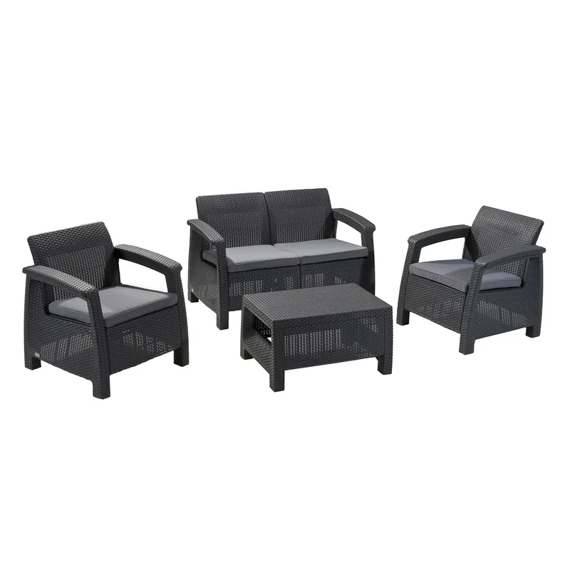 Keter Corfu 4-Piece Outdoor Set Keter Corfu 4-Piece Outdoor Set