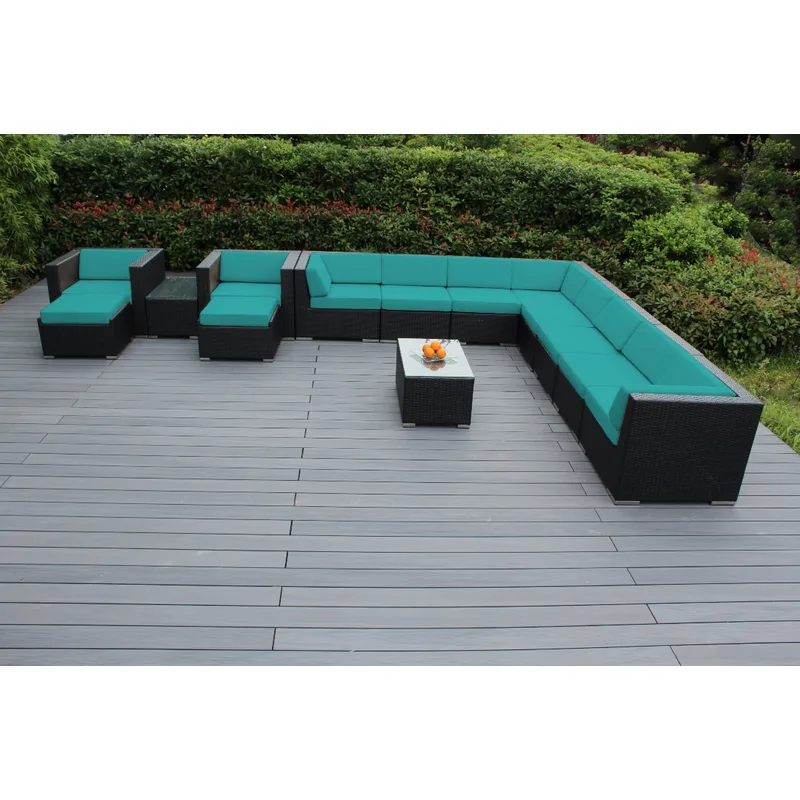 Ohana 14-Piece Outdoor Sectional