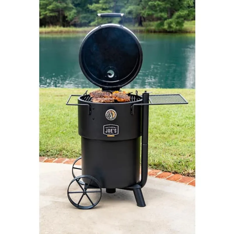 Oklahoma Joe's Bronco Drum Smoker Oklahoma Joe's Bronco Drum Smoker