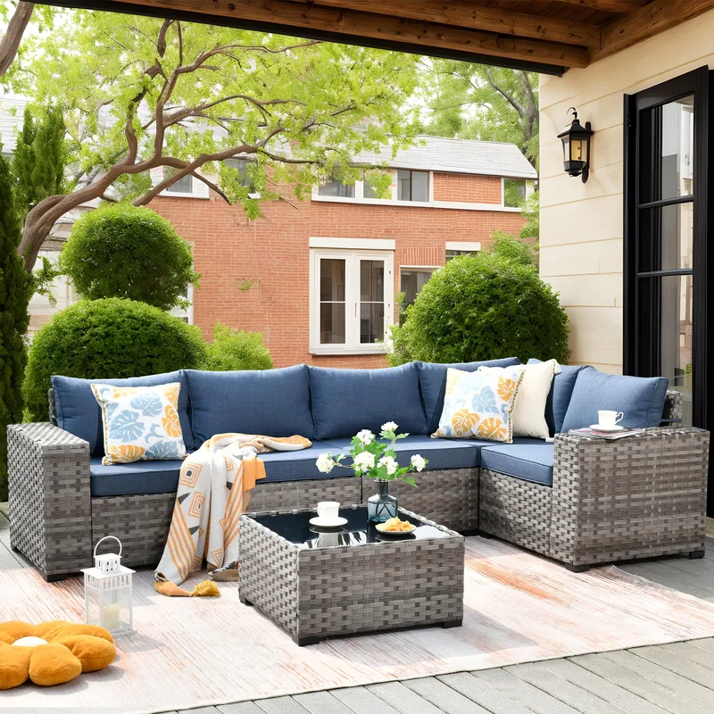 Ovios 6-Piece High-Back Sectional Ovios 6-Piece High-Back Sectional