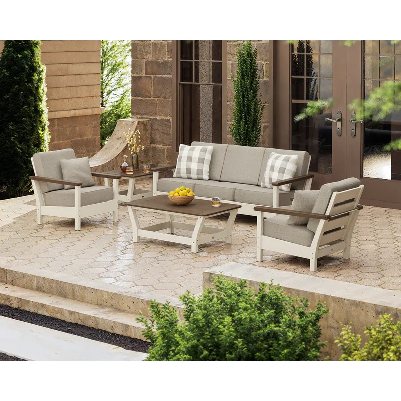 POLYWOOD Harbour 9-Piece Deep Seating Set