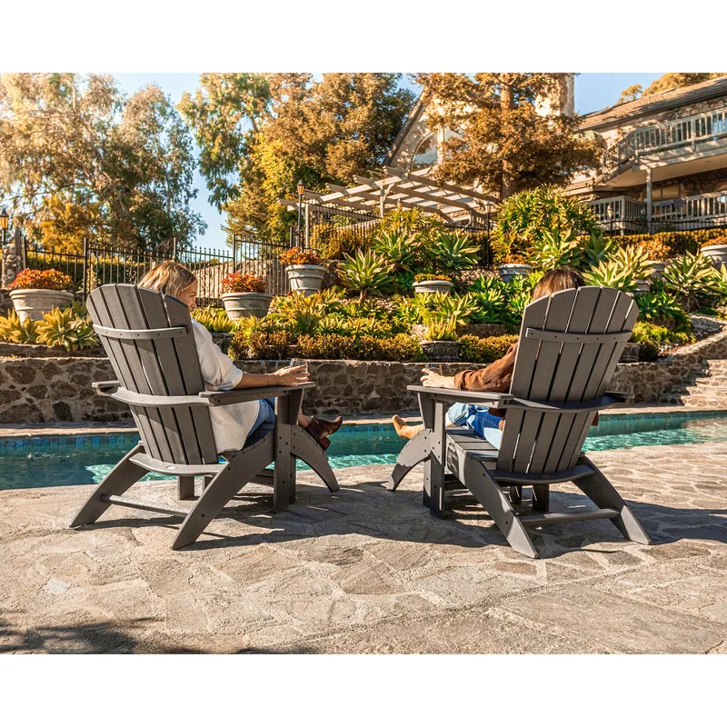 POLYWOOD Nautical Adirondack Chair POLYWOOD Nautical Adirondack Chair