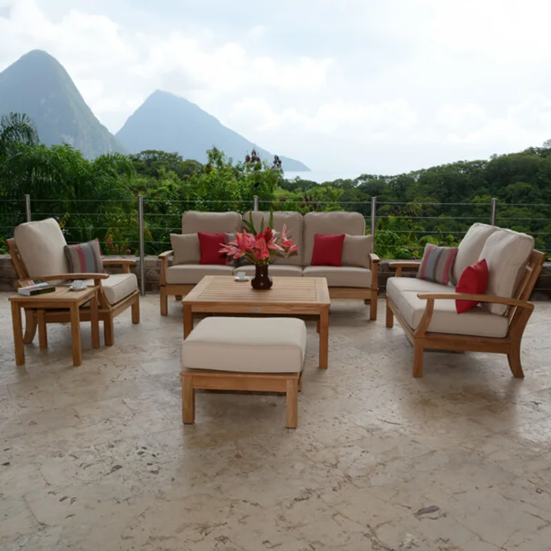 Three Birds Casual Monterey 6-Piece Teak Set