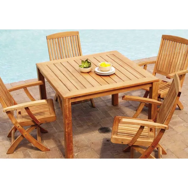 Three Birds Casual Newport Teak Collection 6-Piece